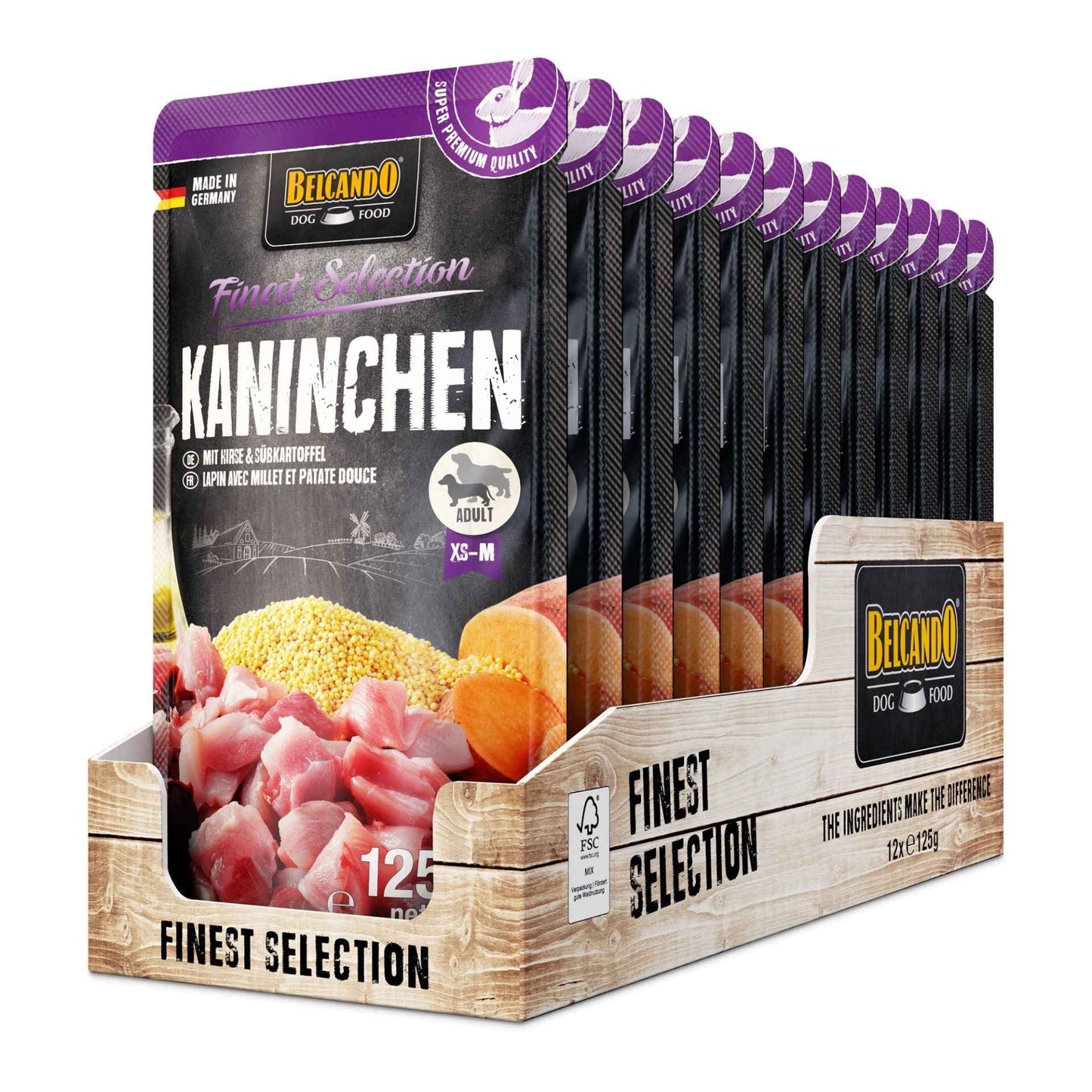 Belcando Finest Selection Conejo con Mijo & Boniato 125g