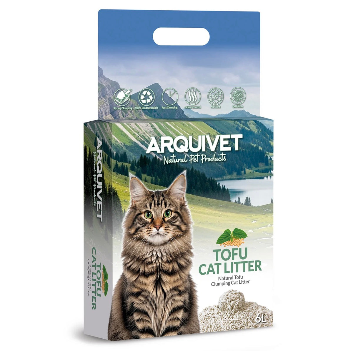 Original Tofu Cat Litter - Arena aglomerante de tofu