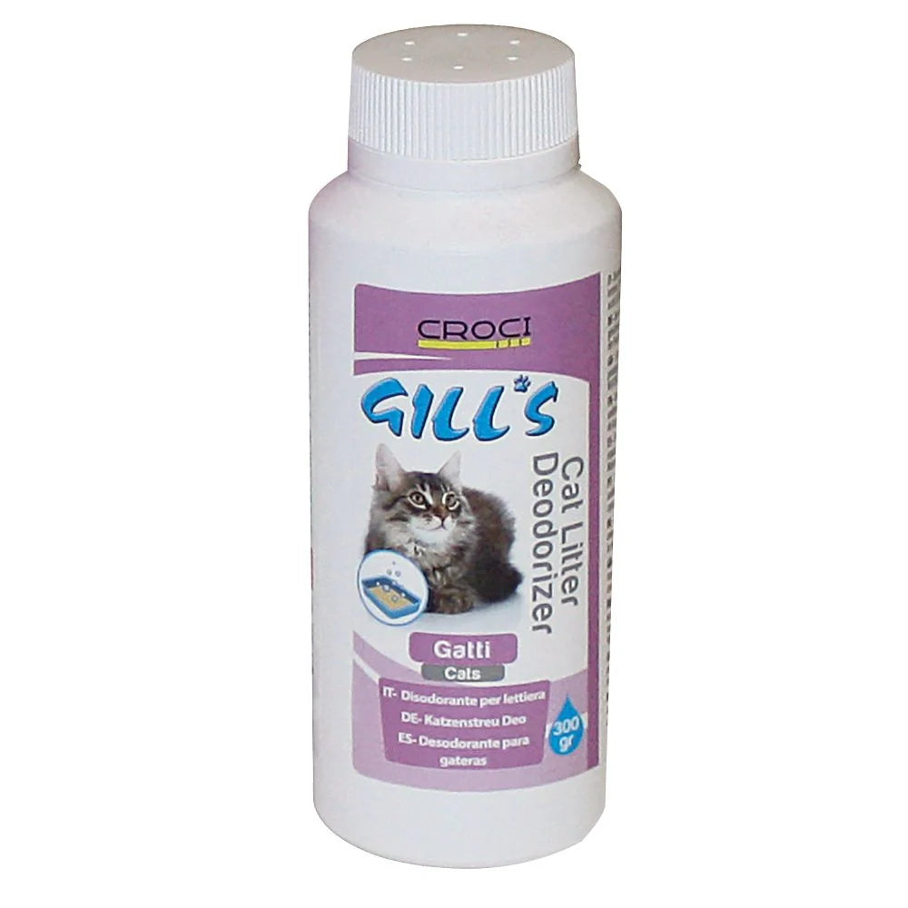 Croci Gill's Litter Deodorizer – Desodorante para Arena de Gato