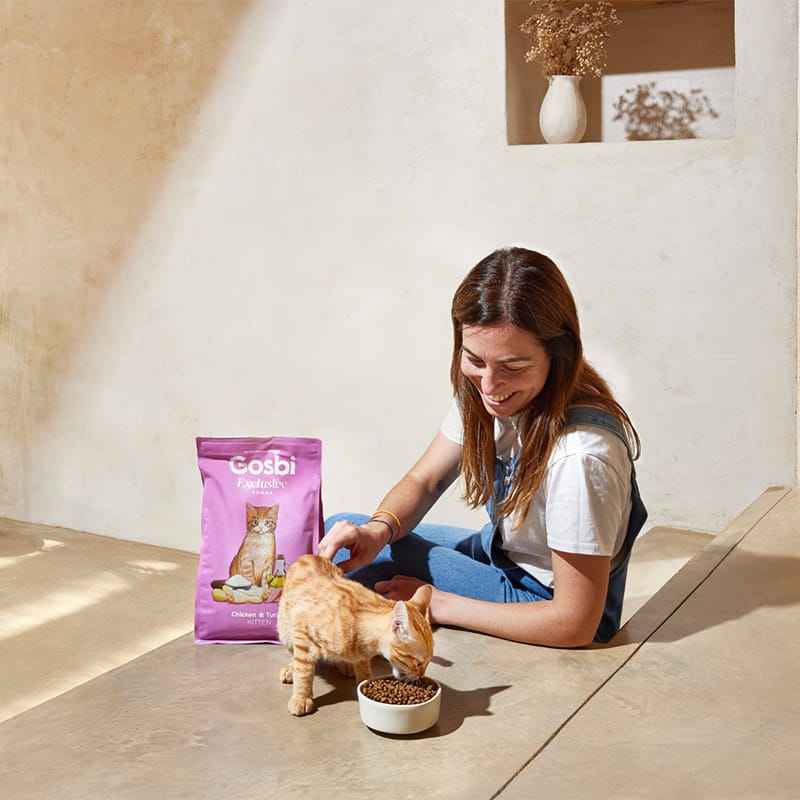 Gosbi Exclusive Cat Kitten Pollo y Pavo 400 gr