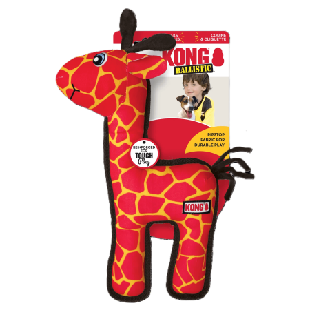 Kong Peluche Ballistic Jirafa