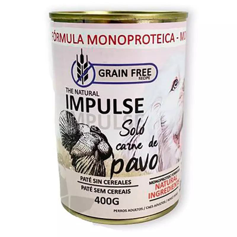 Natural Impulse GF Paté de Pavo 400g