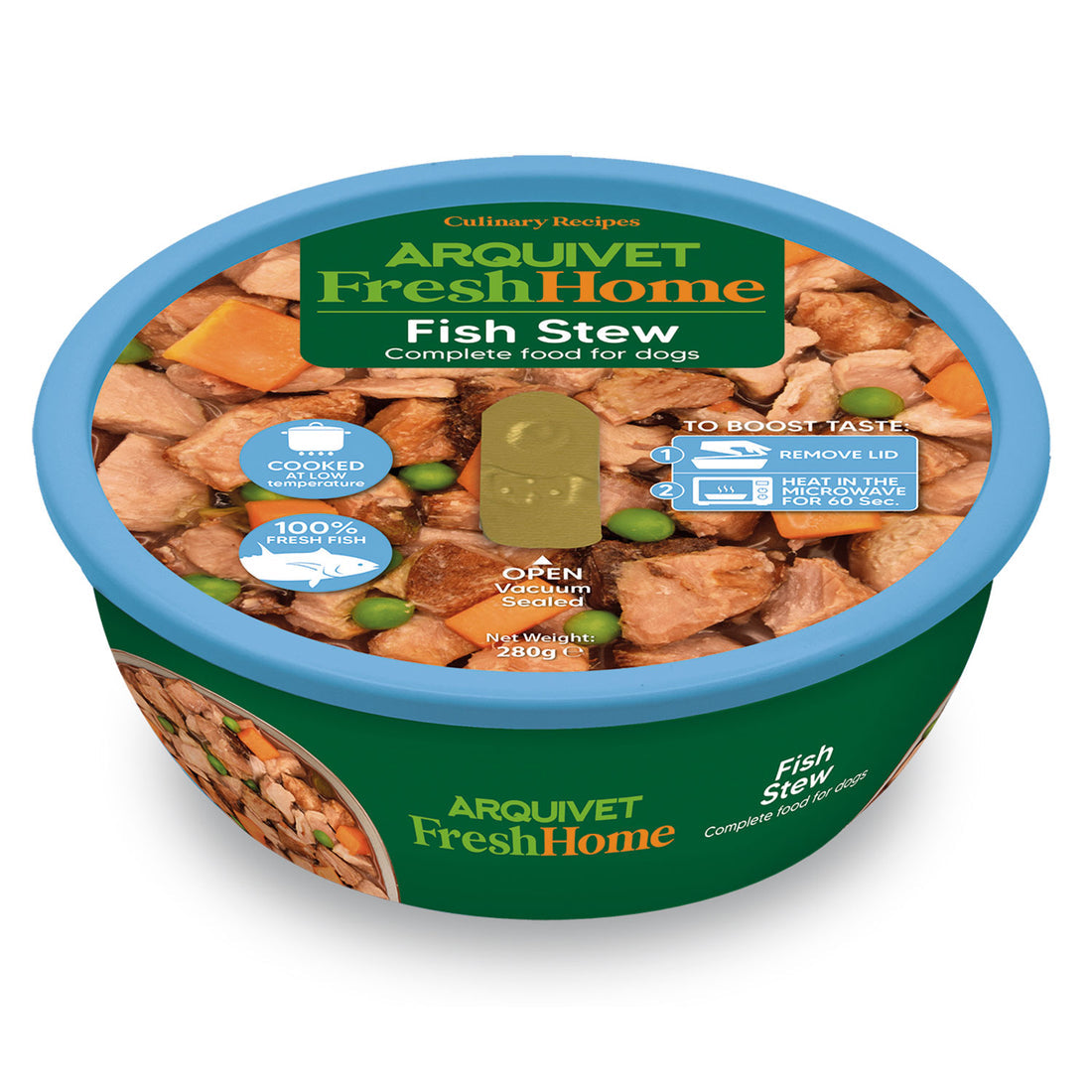 Arquivet Estofado de Pescado - Comida Húmeda para Perros 300g