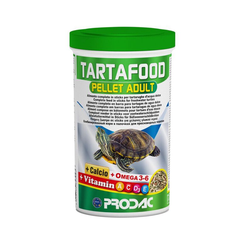Prodac Tartafood Pellet Adult - Alimento Completo para Tortugas de Agua Dulce 260g