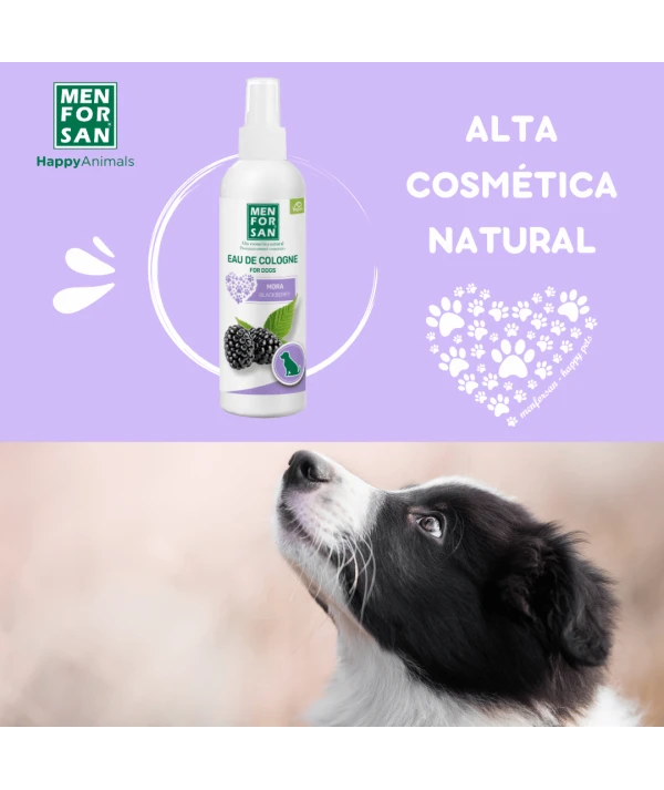 Agua de Colonia para Perros – Fragancia Mora 125ml