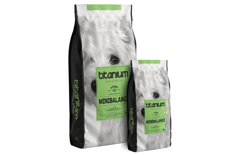 Arion Titanium MiniBalance 2kg - Alimento para Perros Pequeños y Toy