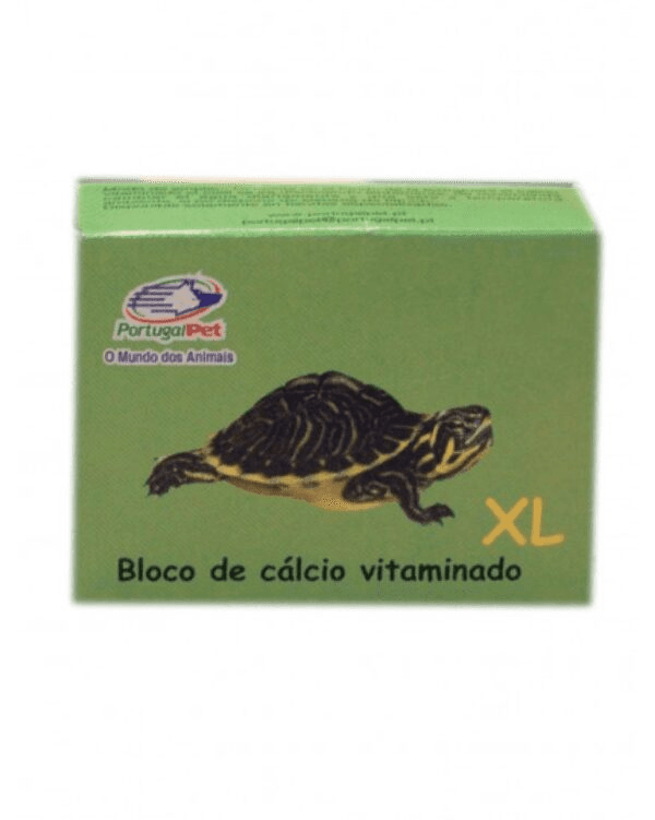 Bloque de Calcio Vitaminado XL para tortugas de agua dulce – caparazón fuerte y estructura ósea