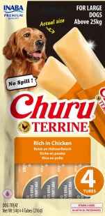 Churu Dog Terrine Large – Premio Masticable para Perros con Pollo