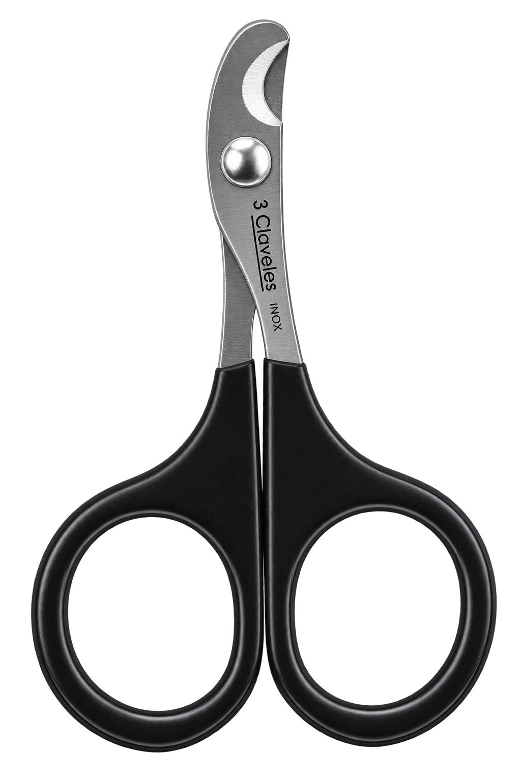 3 Claveles cortañas inox para gatos y animales pequeños 8,5cm
