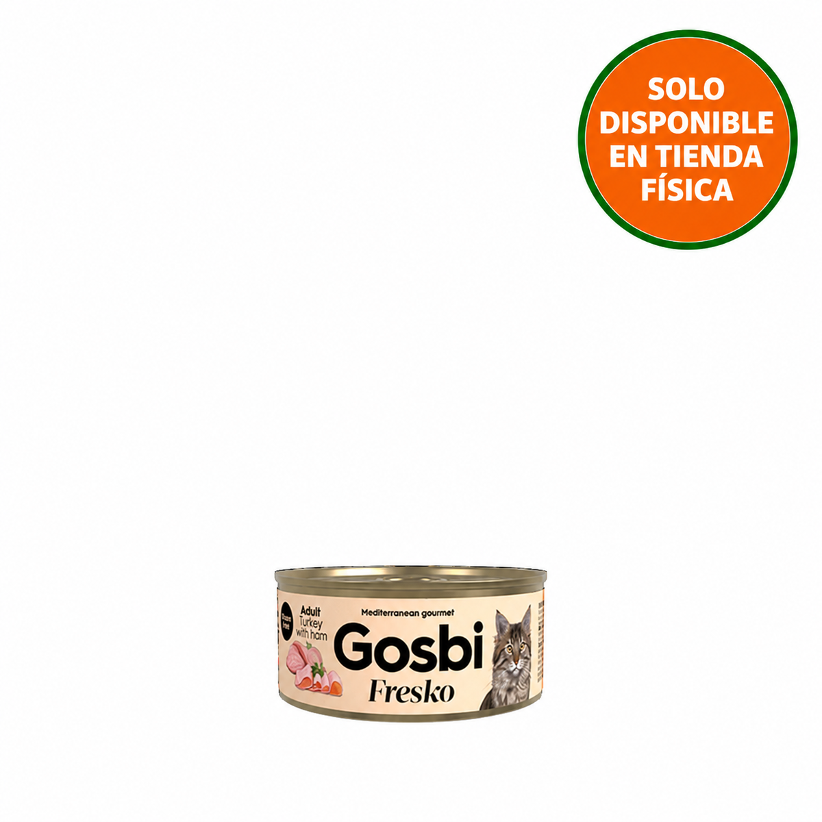 Gosbi Fresko Cat Adult Pavo con Jamón 70 gr