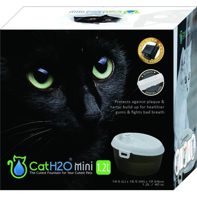Fuente para gatos CatH2O Mini - 1,2L