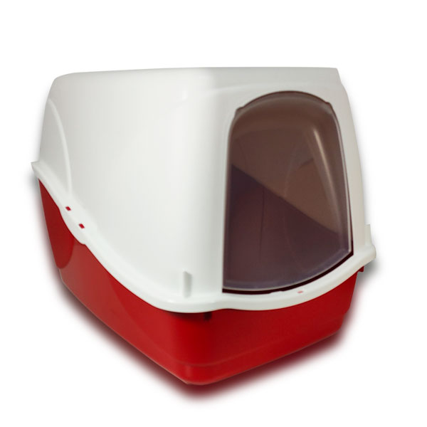 Arenero Cerrado Buffy para Gatos 54x38.5x38cm | Privacidad, Higiene y Control de Olores