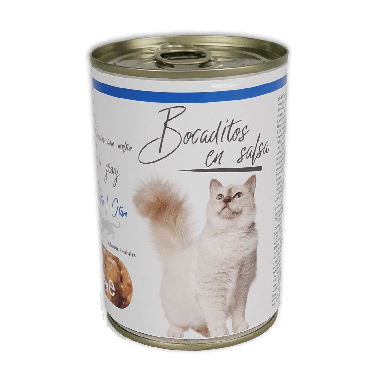 Bocaditos con Carne de Atún y Cereales para Gatos 85gr