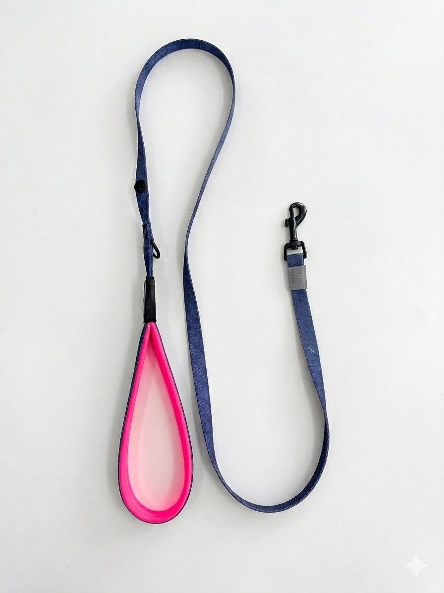Correa Nylon Joyser Azul/Rosa S 1.2m | Paseo