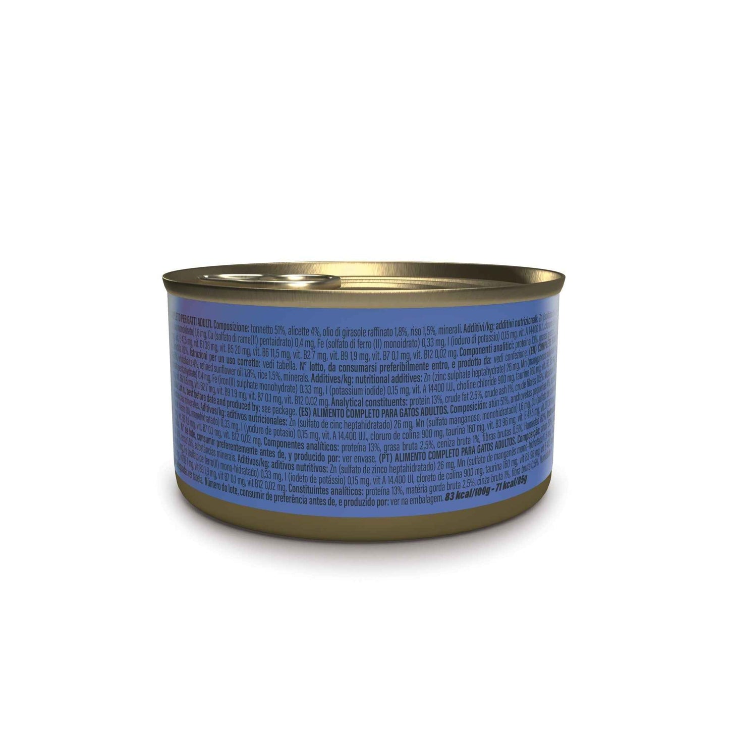 Schesir Complete Nutrition Atún con Anchovetas al Natural 85g