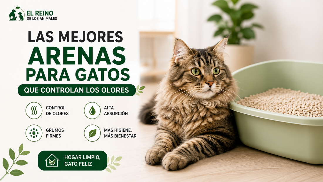 Las mejores arenas para gatos que controlan los olores