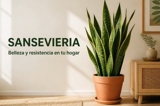 Sansevieria: la planta resistente que dará vida a tu hogar.