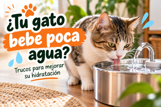 🐱 ¿Tu gato bebe poca agua? Trucos para mejorar su hidratación