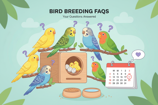 ❓ Preguntas frecuentes sobre la cría de pájaros en cautividad (FAQ)