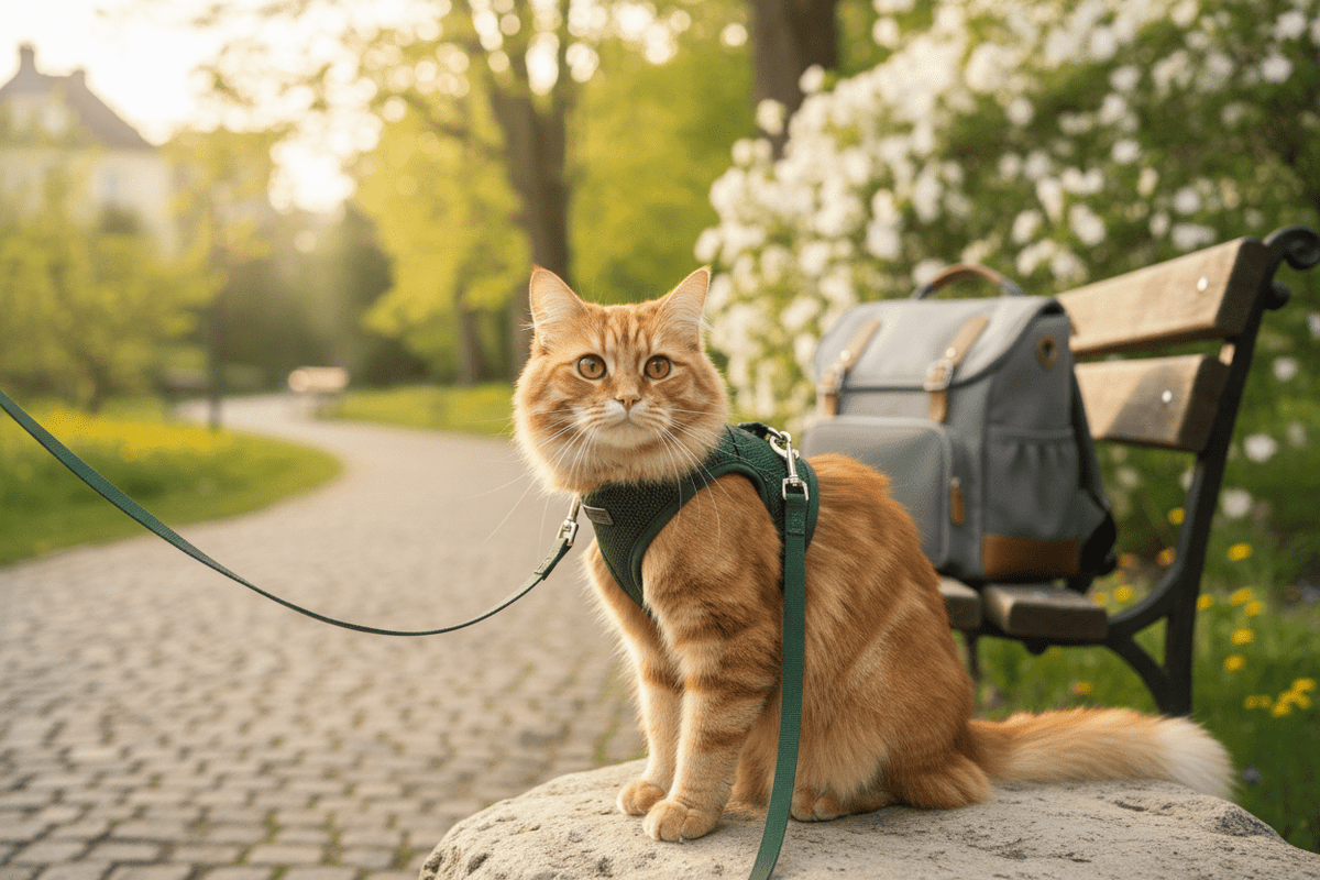 Accesorios paseo y viaje para gatos - El Reino de los Animales – Mascotas, Plantas y Floristería