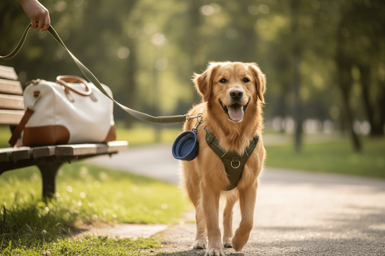 Accesorios paseo y viaje para perros - El Reino de los Animales – Mascotas, Plantas y Floristería