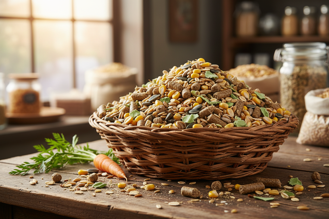 Alimentación para animales de granja