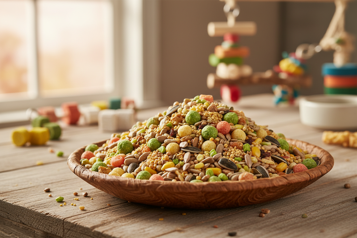 Alimentación para aves