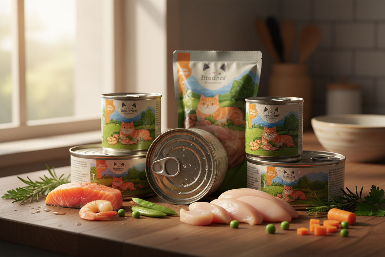 Comida húmeda para gatos