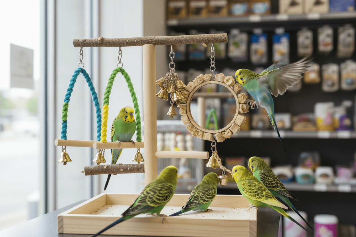 Juguetes para aves - El Reino de los Animales – Mascotas, Plantas y Floristería