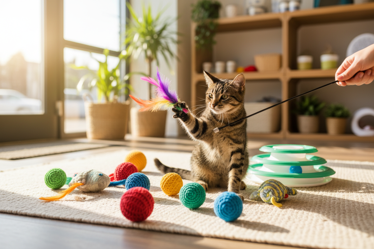 Juguetes para gatos - El Reino de los Animales – Mascotas, Plantas y Floristería