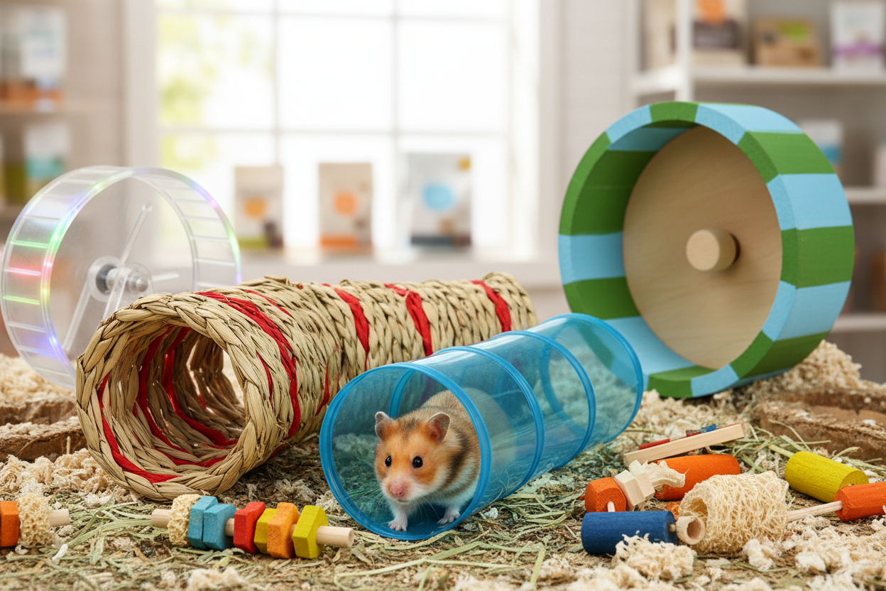 Juguetes para pequeños mamíferos