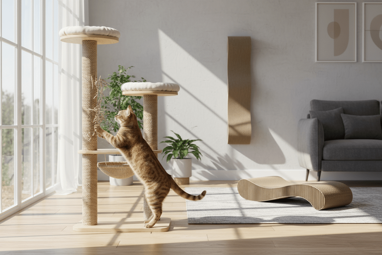 Rascadores para Gatos - El Reino de los Animales – Mascotas, Plantas y Floristería