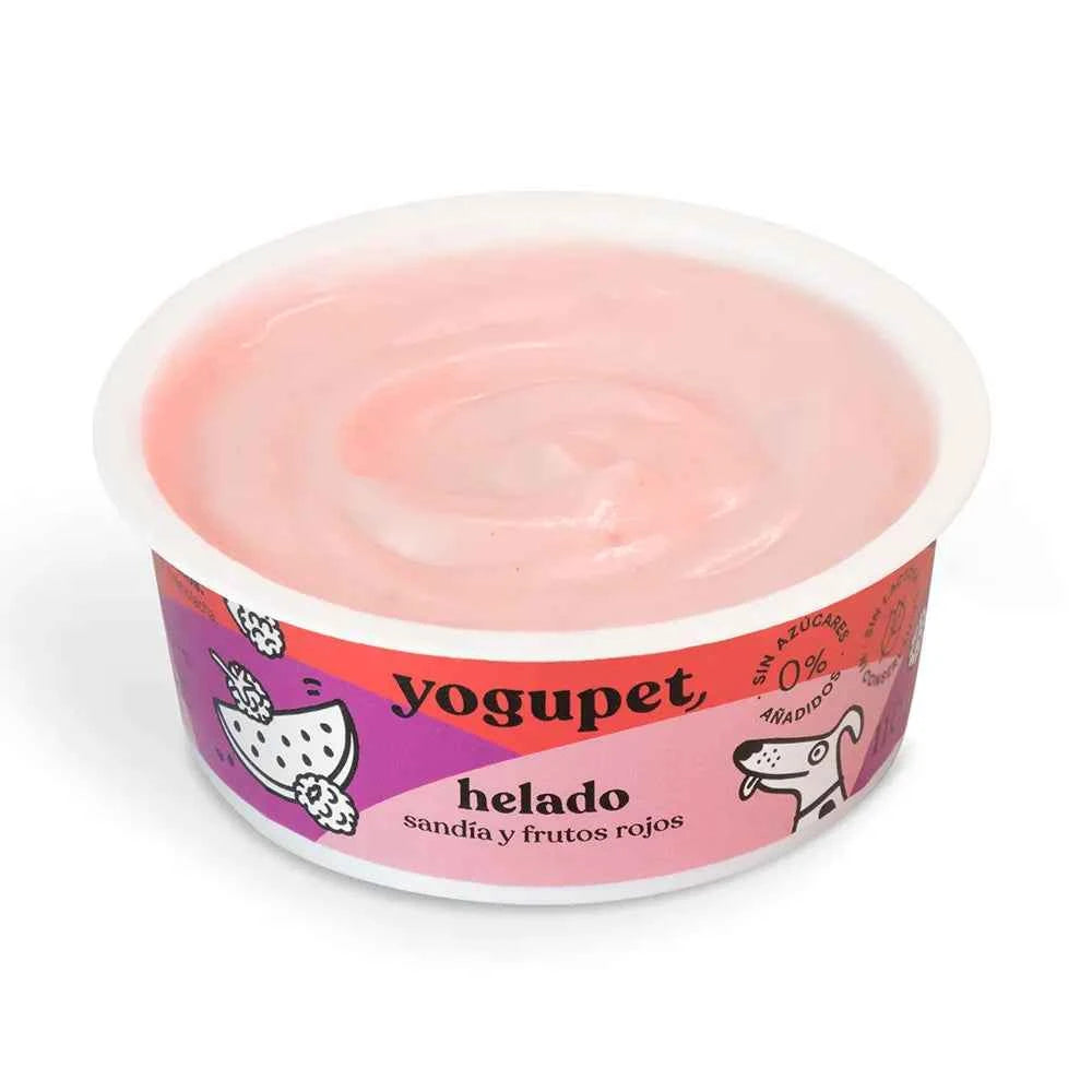 Yogupet Helado Sandía y Frutos Rojos