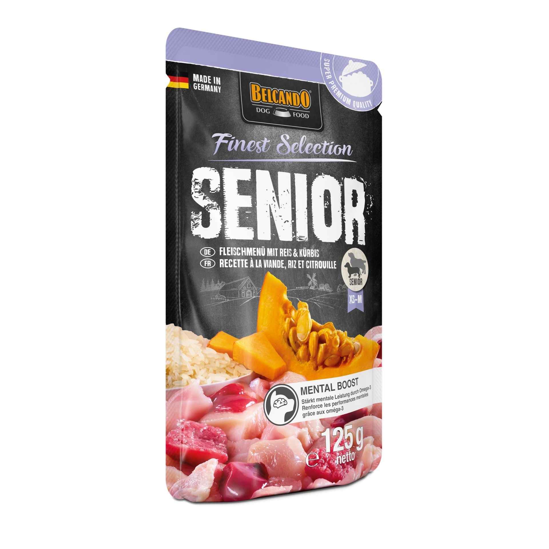 Belcando Finest Selection Senior Menú de Carne con Arroz & Calabaza 125g