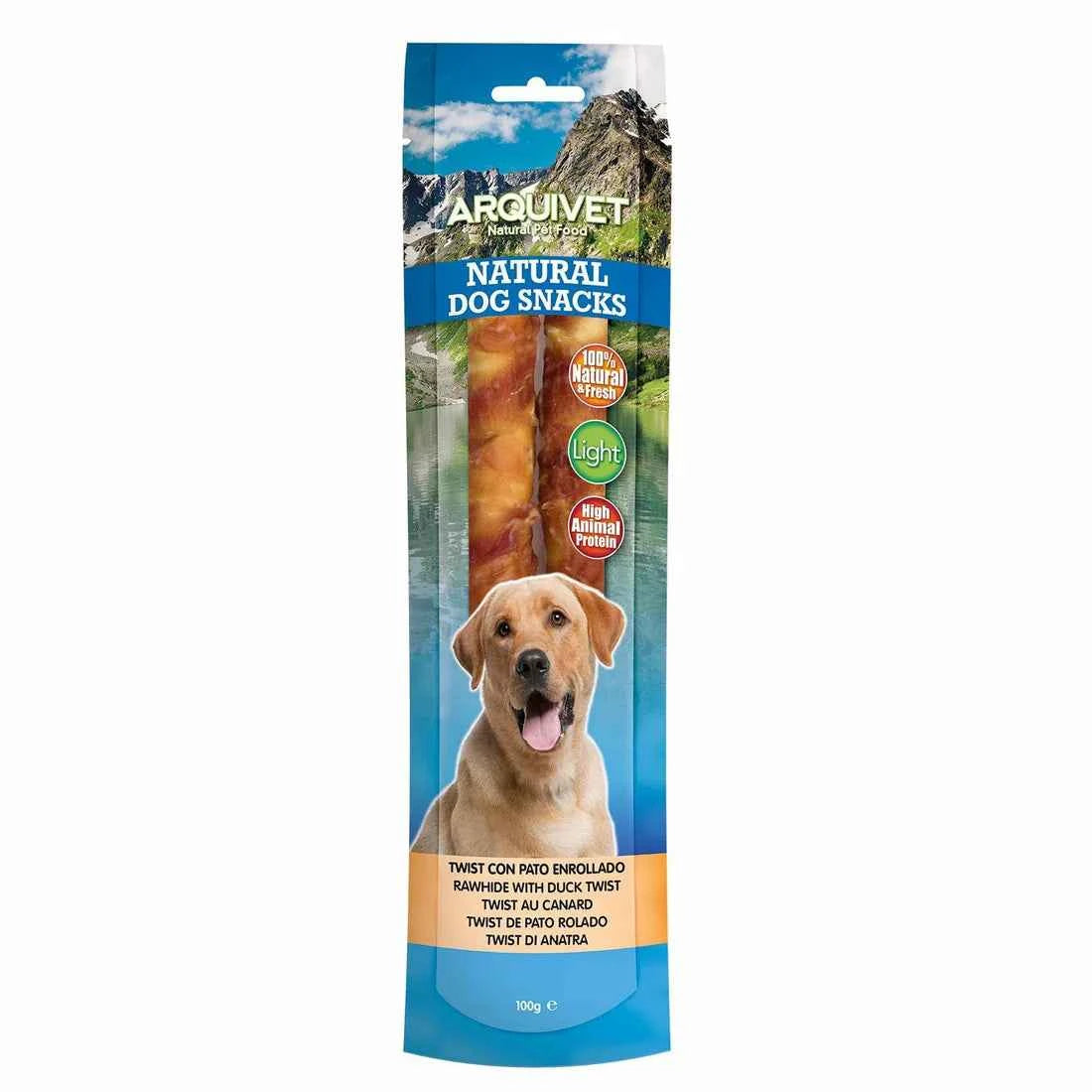 Twist de pato enrollado 100gr