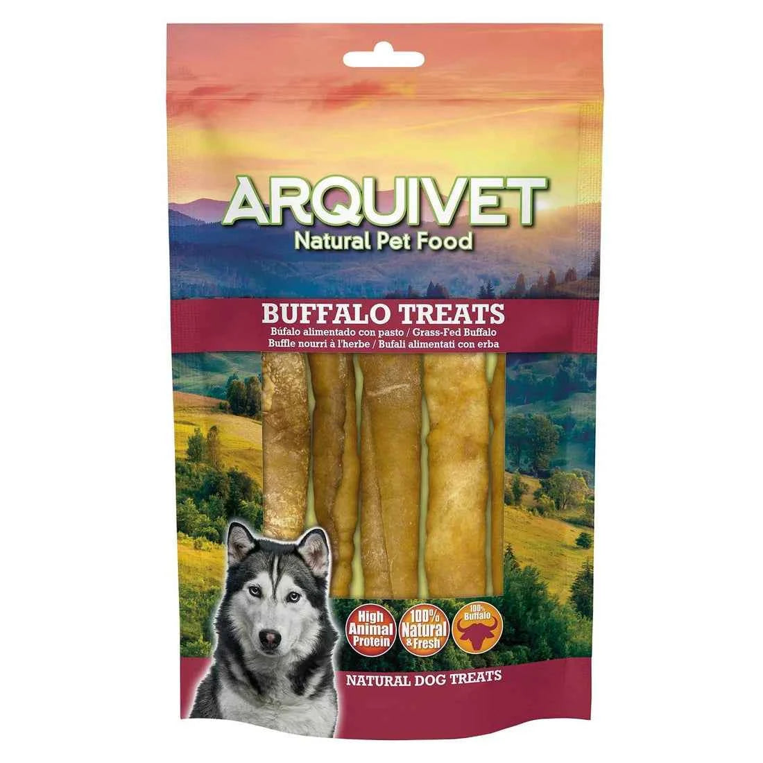 Barritas de colágeno de Búfalo - 12 cm - 80g - 5 unidades