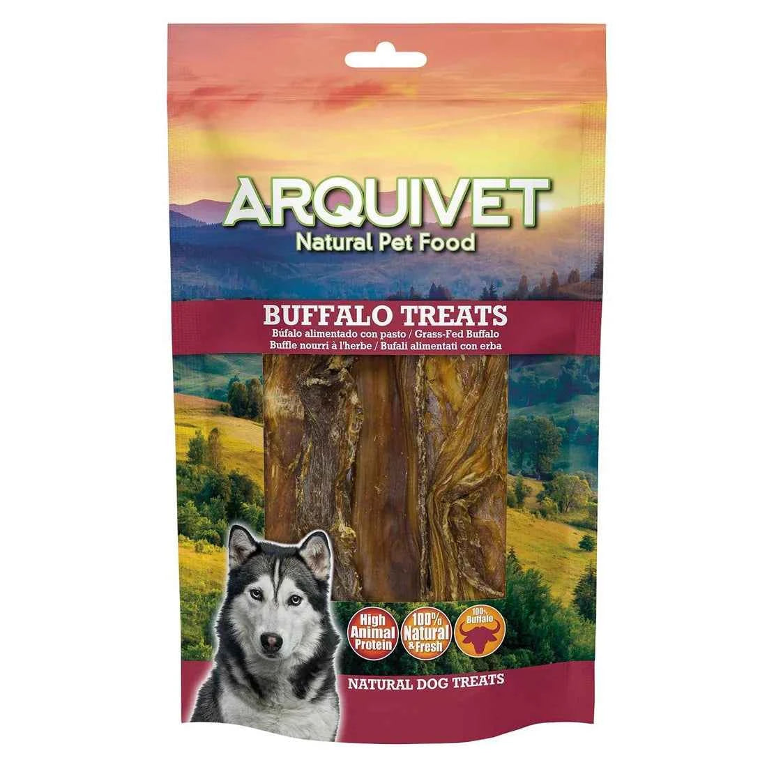 Esófago de Búfalo en Barritas para Perros – Snack Natural (12cm · 60g · 5 uds)