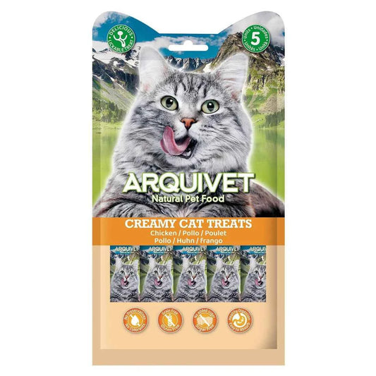 Snack cremoso de Pollo - Creamy Cat Treats 5x14gr