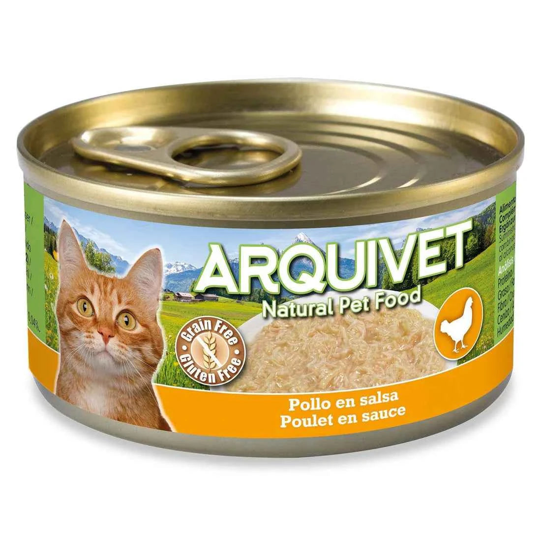Arquivet Pollo en Salsa para Gatos 80gr