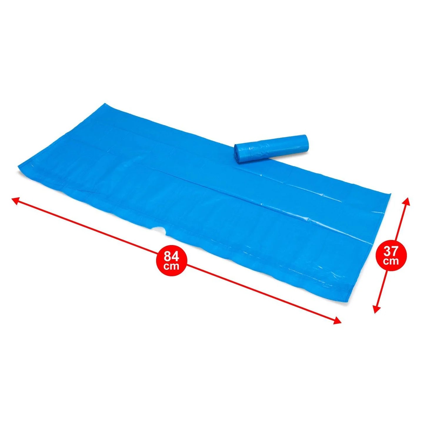 Rollo 8 Bolsas Higiénicas para Arenero de Gato 50x38 cm