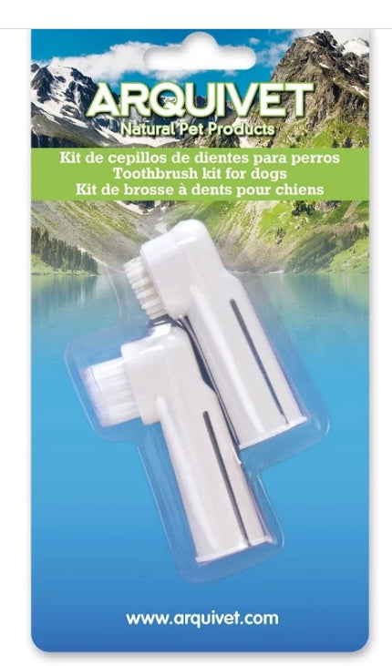Cepillos de Dientes de Dedo para Mascotas – 2 uds