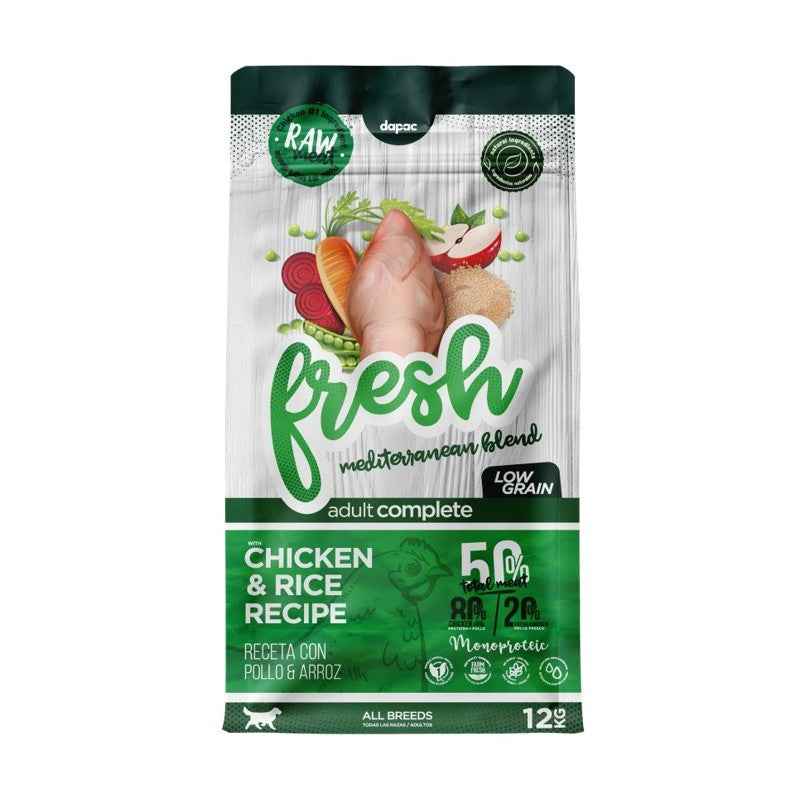 Fresh Mediterranean Blend Adult Complete (Low Grain) 12 kg