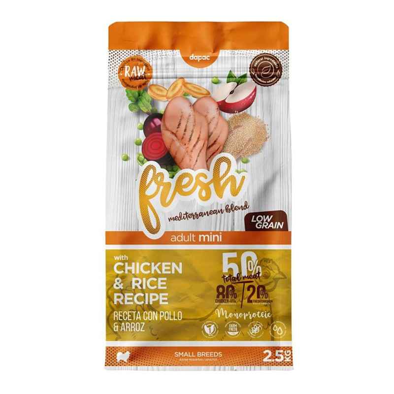 Fresh Mediterranean Blend Adult Mini (Low Grain) 2,5 kg