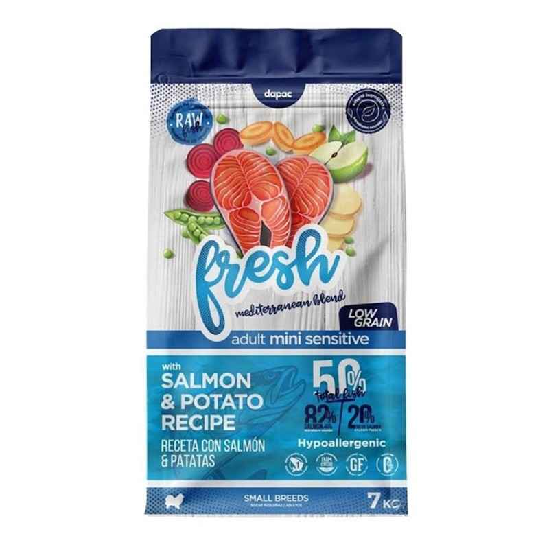 Fresh Mediterranean Blend Adult Mini Sensitive (Low Grain) 7 kg