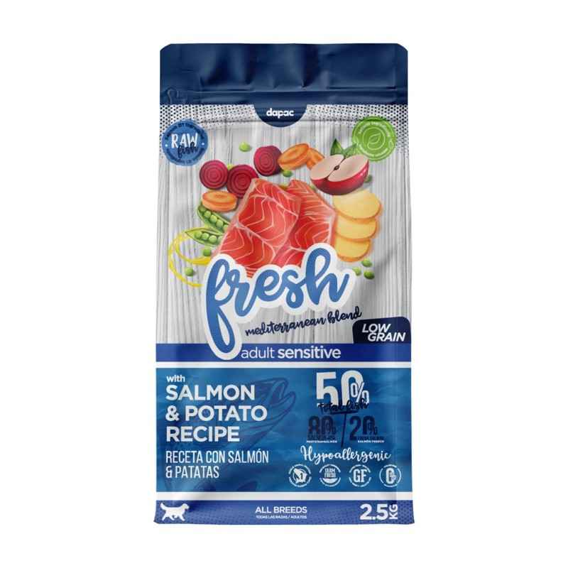 Fresh Mediterranean Blend Adult Sensitive (Low Grain) 2,5 kg