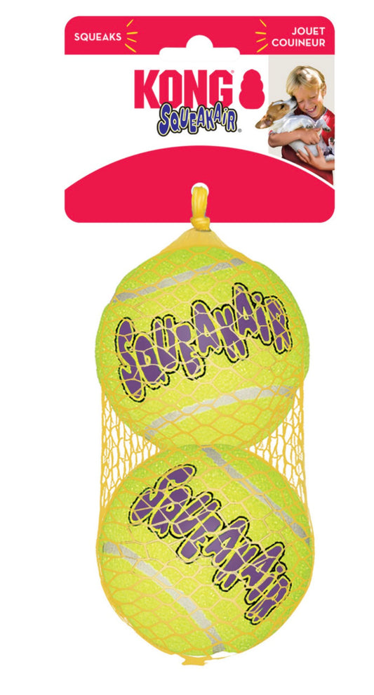 Kong SqueakAir Pelotas Grandes - Pack de 2 Unidades