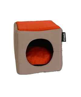 Cubo Milú Origen Naranja y Marrón