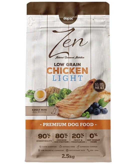 Zen Low Grain Light Mini Adult Pollo 2,5kg