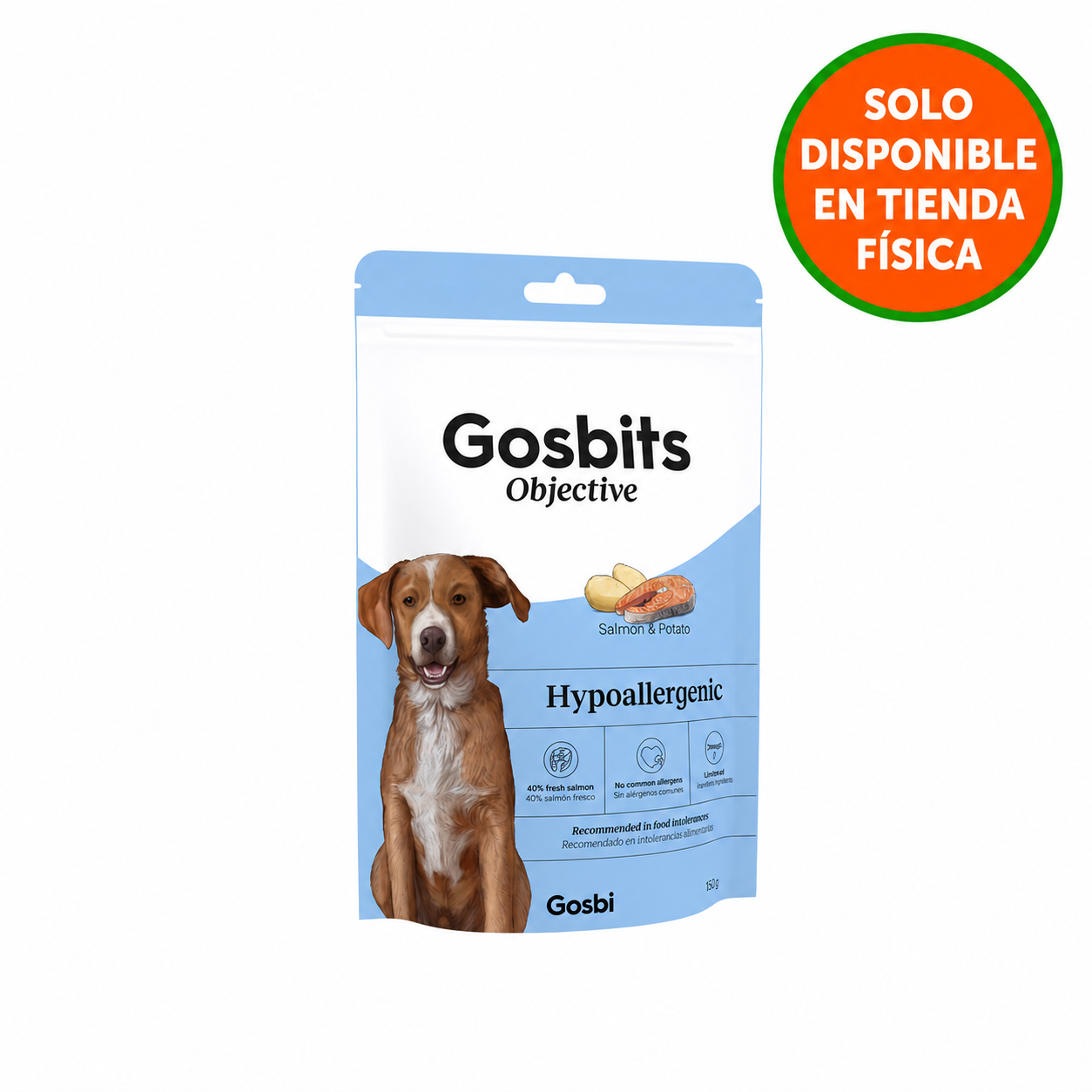 Gosbi Objective Dog Adult Hipoalergénico Gosbits Snack para Perros