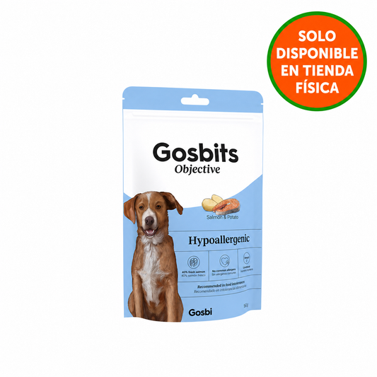 Gosbi Objective Dog Adult Hipoalergénico Gosbits Snack para Perros